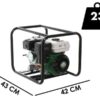 Greenbay GB-TWP 50 Wärmemotorpumpe – Für Schmutzwasser – mit 50 mm Anschlüssen