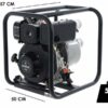 Blackstone BD 8000 Wärmemotorpumpe 80 mm Anschlüsse – 3 Zoll – selbstansaugend – 6 PS – Euro 5 Diesel