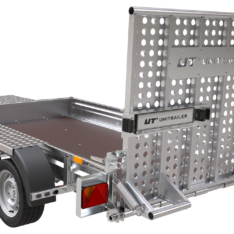 Bauanhänger zum Transport eines Minibaggers – UNITRAILER STARK 3 260